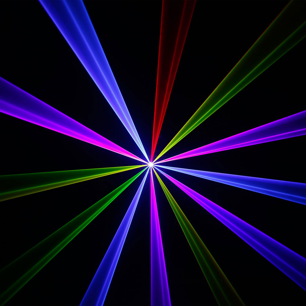 Luke 1000 RGB - Laser Show Professionnel 1000 MW RGB