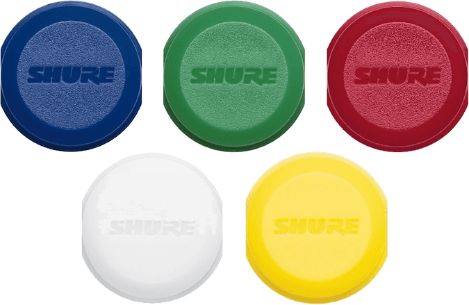 Shure WA621-5 Embouts De Couleur Pour BLX2