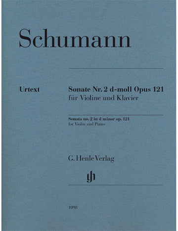 Schumann R. - Sonate N°2 D-moll Op.121 - Violon et Piano