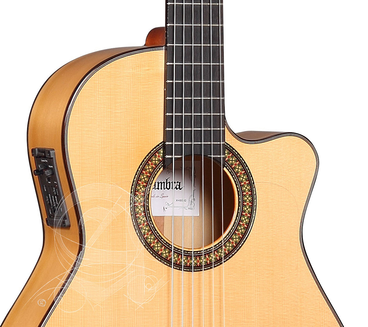 Conservatoire 7Fc Ct E2 Flamenco + 9738 25mm Housse