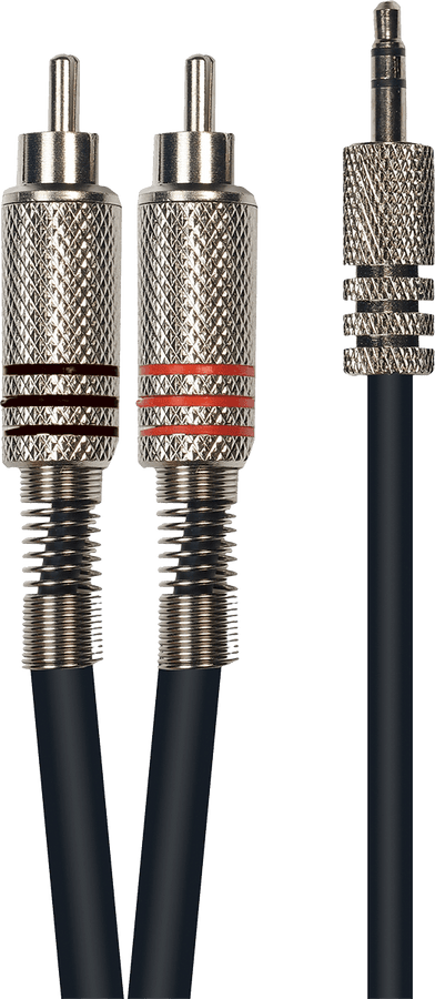 Cordon 1 Jack Stéréo 3,5 Mm 2 Rca 3 M