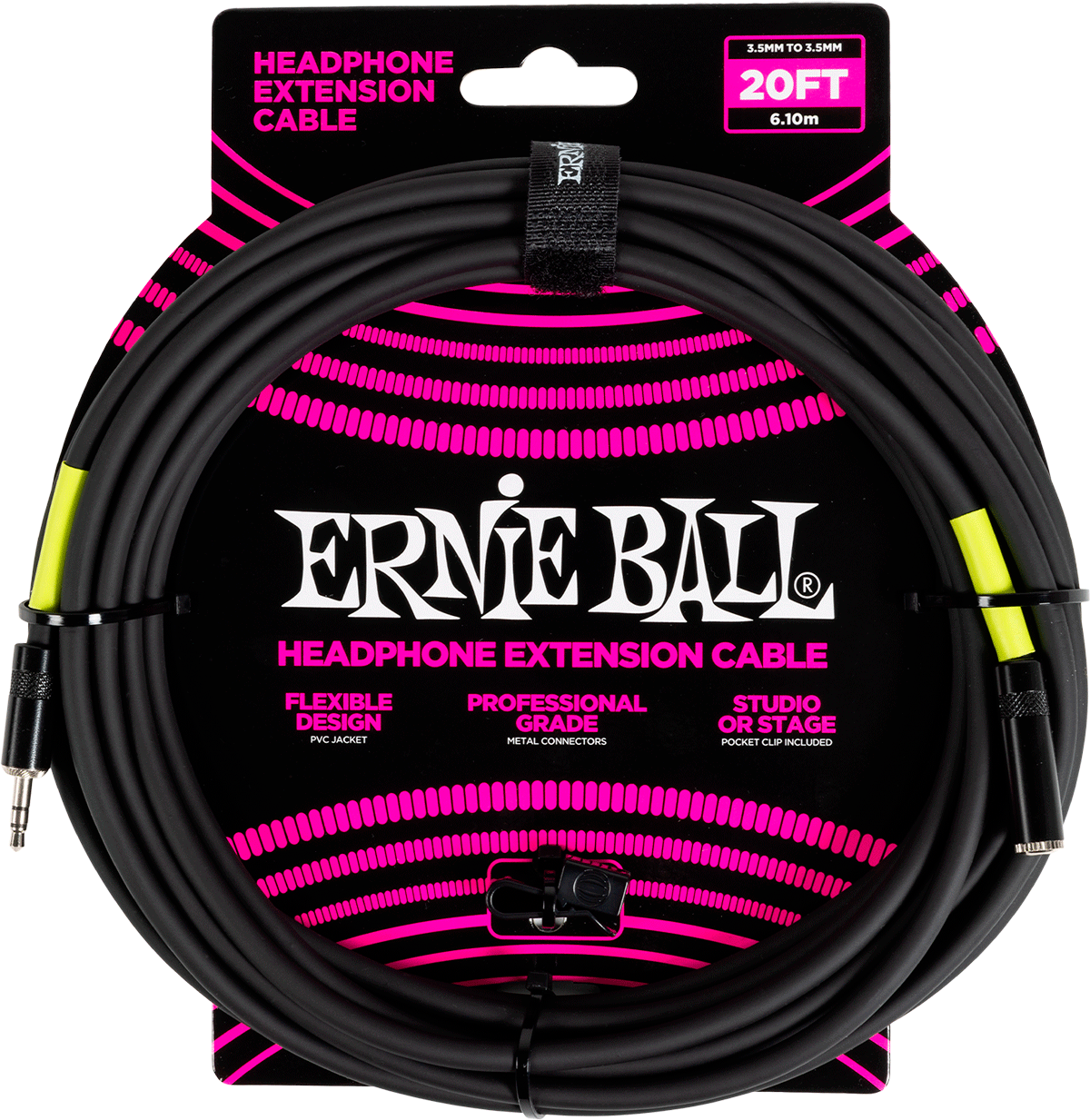 Effects Rallonge Stéréo MINI-jack Vers MINI-jack 6M Noire