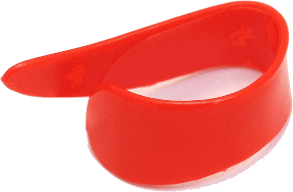 Dunlop 12 x Onglet De Pouce Rouge Medium