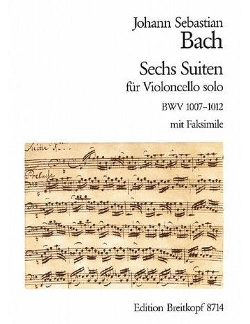 Bach - 6 Suites BWV 1007-1012 BWV 1007-1012 - Violoncelle