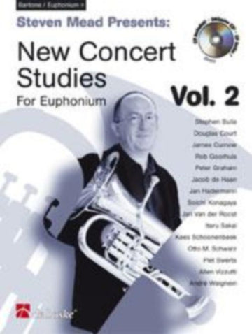 Steven Mead - New Concert Studies Vol.2 - Euphonium Cle De Sol + CD