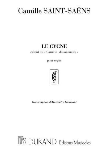 SAINT SAENS C. - LE CYGNE - ORGUE