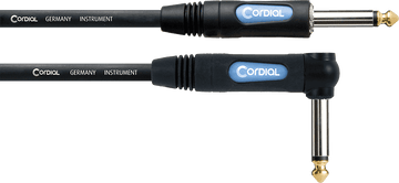 Cable Guitare Jack 6M Droit /Coudé