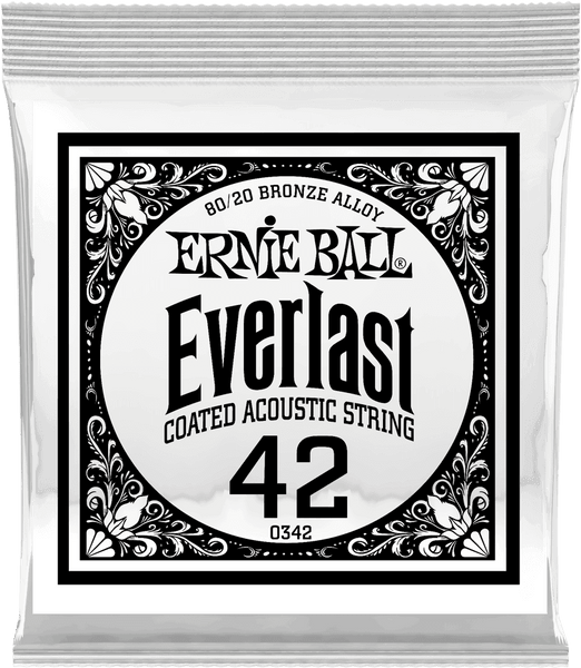 Ernie Ball Everlast Coated 80/20 Bronze 42