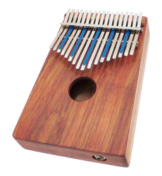Ami Hugh Tracey Kalimba Treble 17 Notes Sur Boite + Pickup