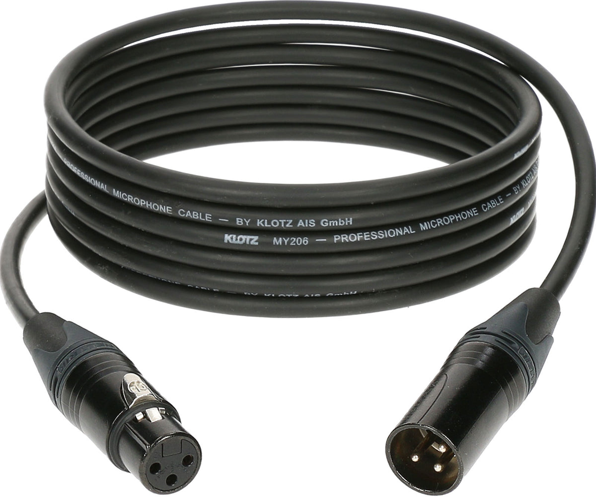 Cable Micro XLR 5 M Male Femelle Neutrik