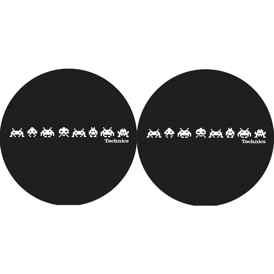 LP-slipmat Technics Space Invaders (paire)