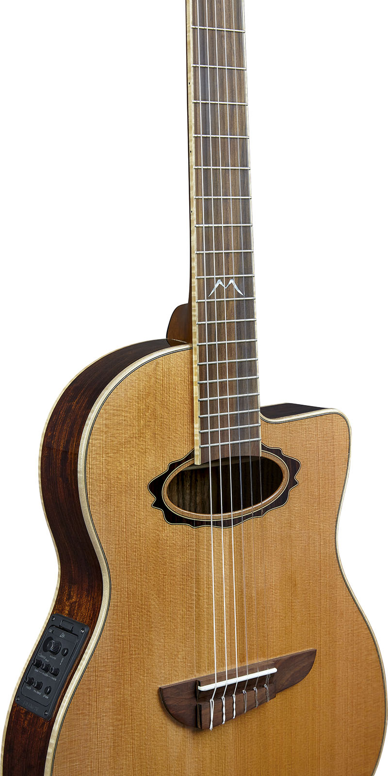 MIA N400CE Nylon cutaway électro Natural
