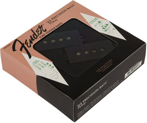 Pure Vintage '63 Precision Bass Pickup Black