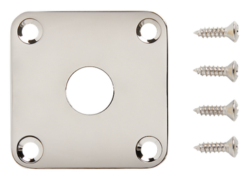 Pièces Detachees Metal Jack Plate Nickel