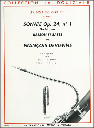 Devienne - Sonate Op 24 N°1 En Do Majeur - Basson et Basse