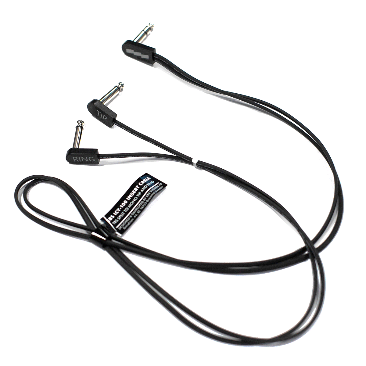 EBS Câble D'insert 1 Jack Stereo/2 Jack Mono - 100 CM