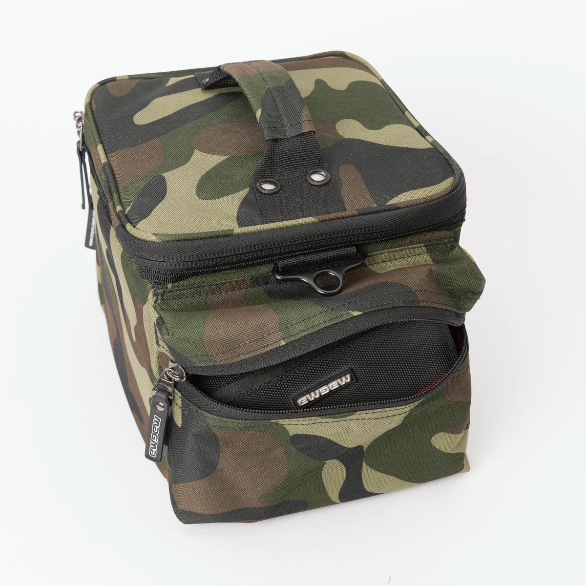 45 RECORD-bag 100 CAMO-green/bordeaux
