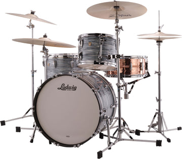 L84433Ax2Qwc - Classic Maple 24"/13"/16" - Vintage Blue Oyster
