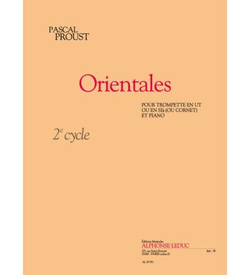 Pascal Proust: Orientales