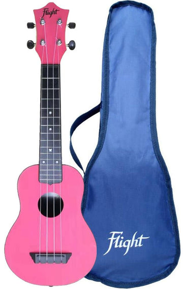 Flight: TUS35 ABS Travel Ukulele - Pink