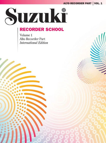 Suzuki Recorder School Alto Vol.1