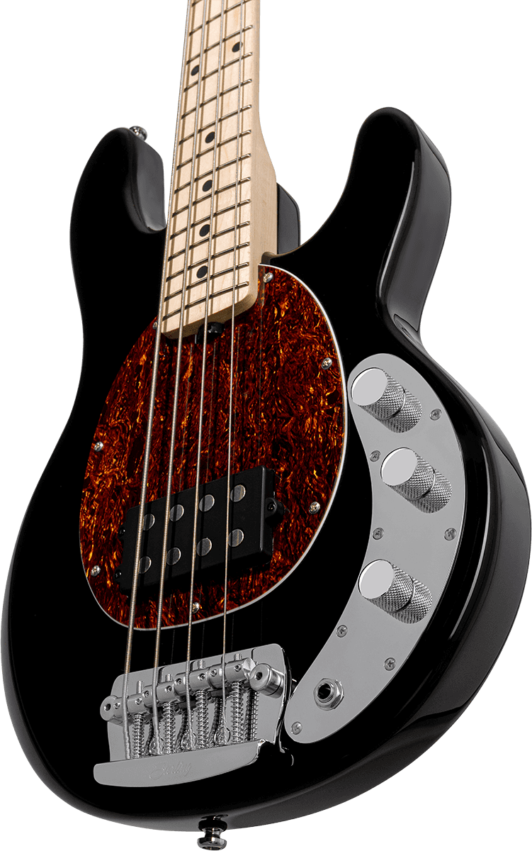 Sterling RAYSS4 Short Scale Black