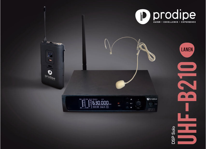 Uhf B210 DSP Headset Solo