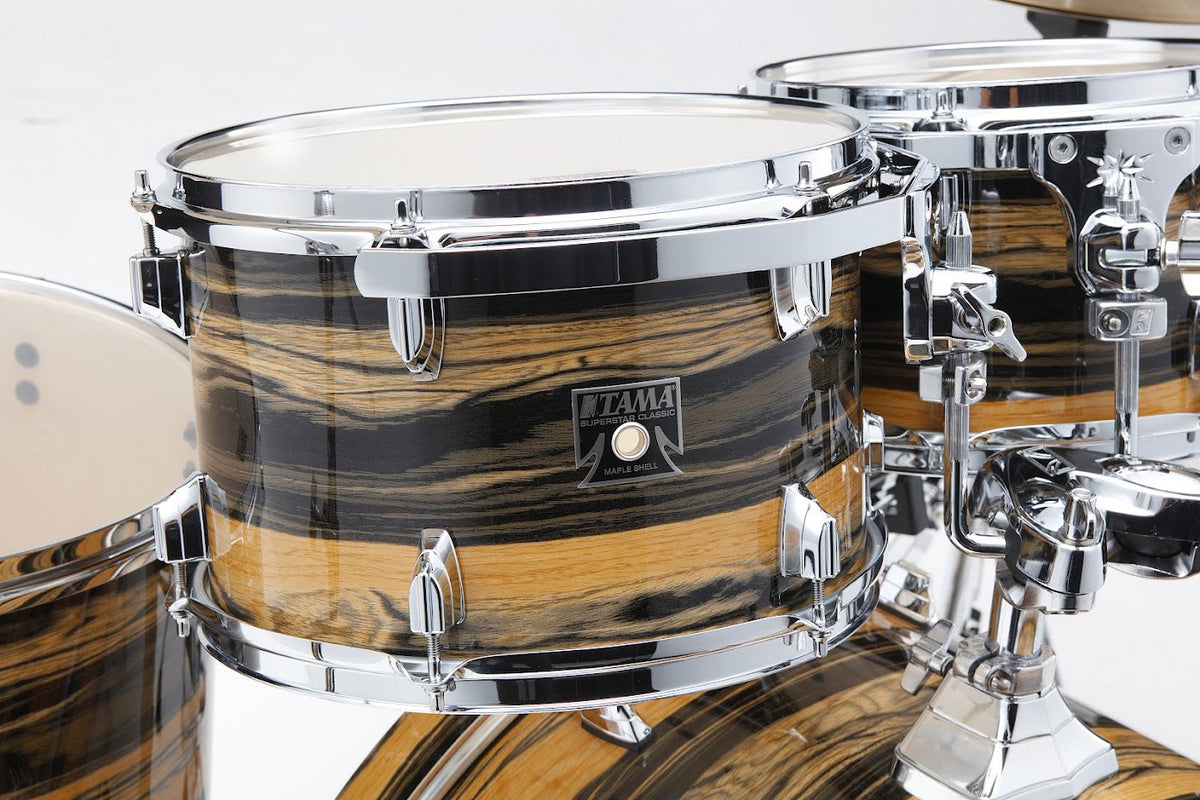 Superstar Classic Stage 22 Natural Ebony Tiger Wrap + Hadware