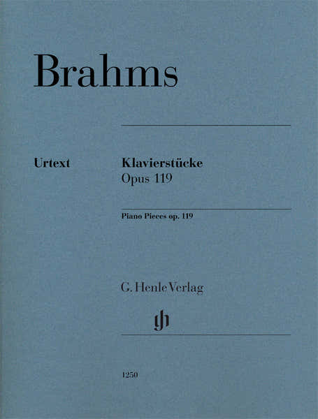 Brahms Johannes - Piano Pieces Op.119