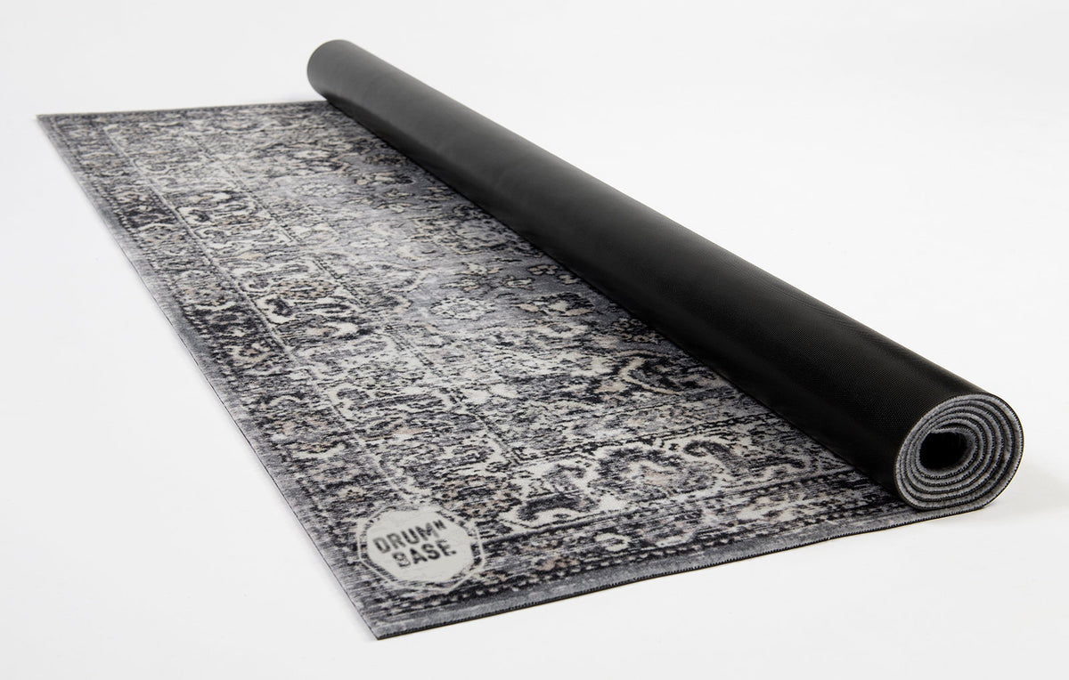 Tapis Vintage Persian 1.85 X 1.60M Antidérapant - Grey