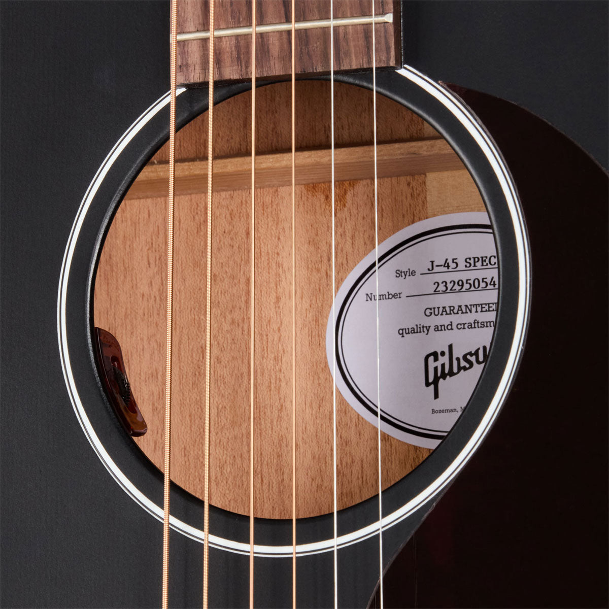 J-45 Special Satin Ebony Modern