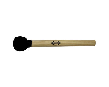 C-BS02B - Mailloche De Surdo Noire Bois 30CM Pour Surdo