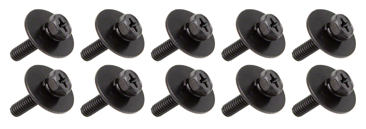 M4 16mm Noir - Vis Interieure Pour Fût Bois (X10)