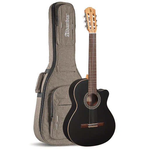 Alhambra Etude Black Satin Cw Ez + 9738 25mm Housse