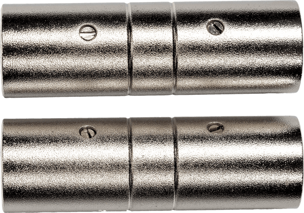 Adaptateur XLR Male XLR Male - Lot de 2