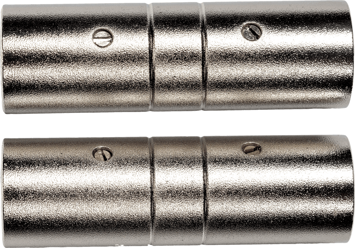 Adaptateur XLR Male XLR Male - Lot de 2