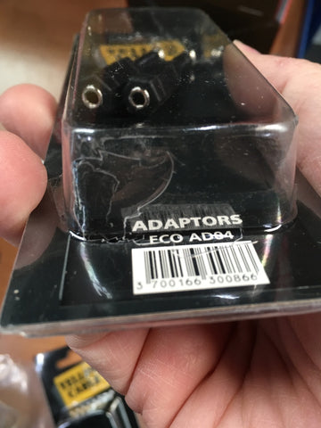 AD04 Adaptateur Jack Male Stéréo Jack Fem. 3.5 MM - Lot de 2 - Stock B