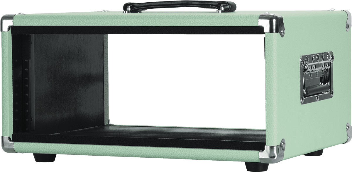Rack En Bois 4u Vintage Amp Surf Green