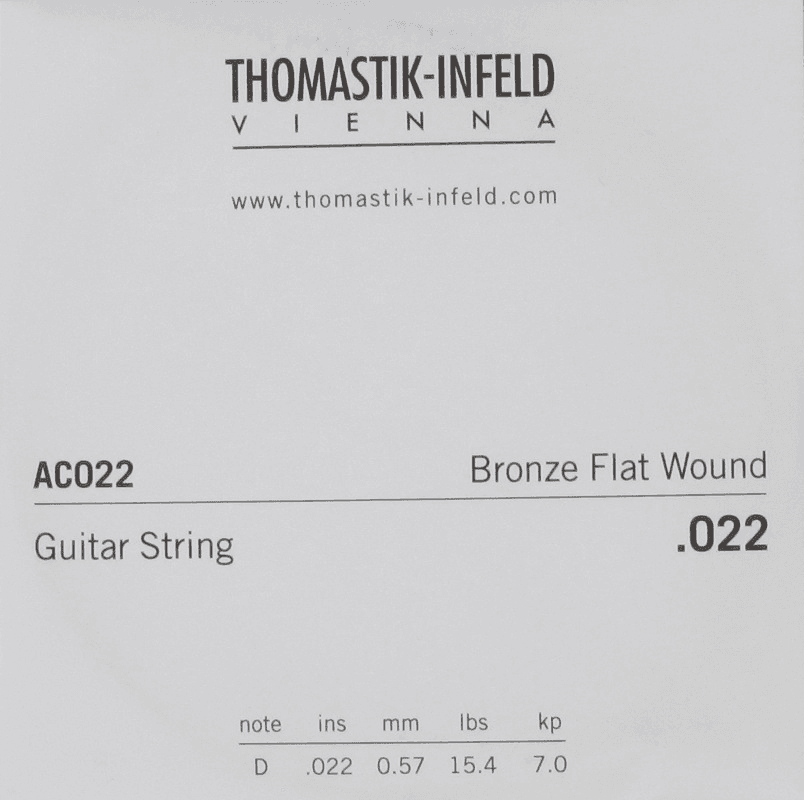Corde Plectrum Acoustic Series Sans Nickel 22