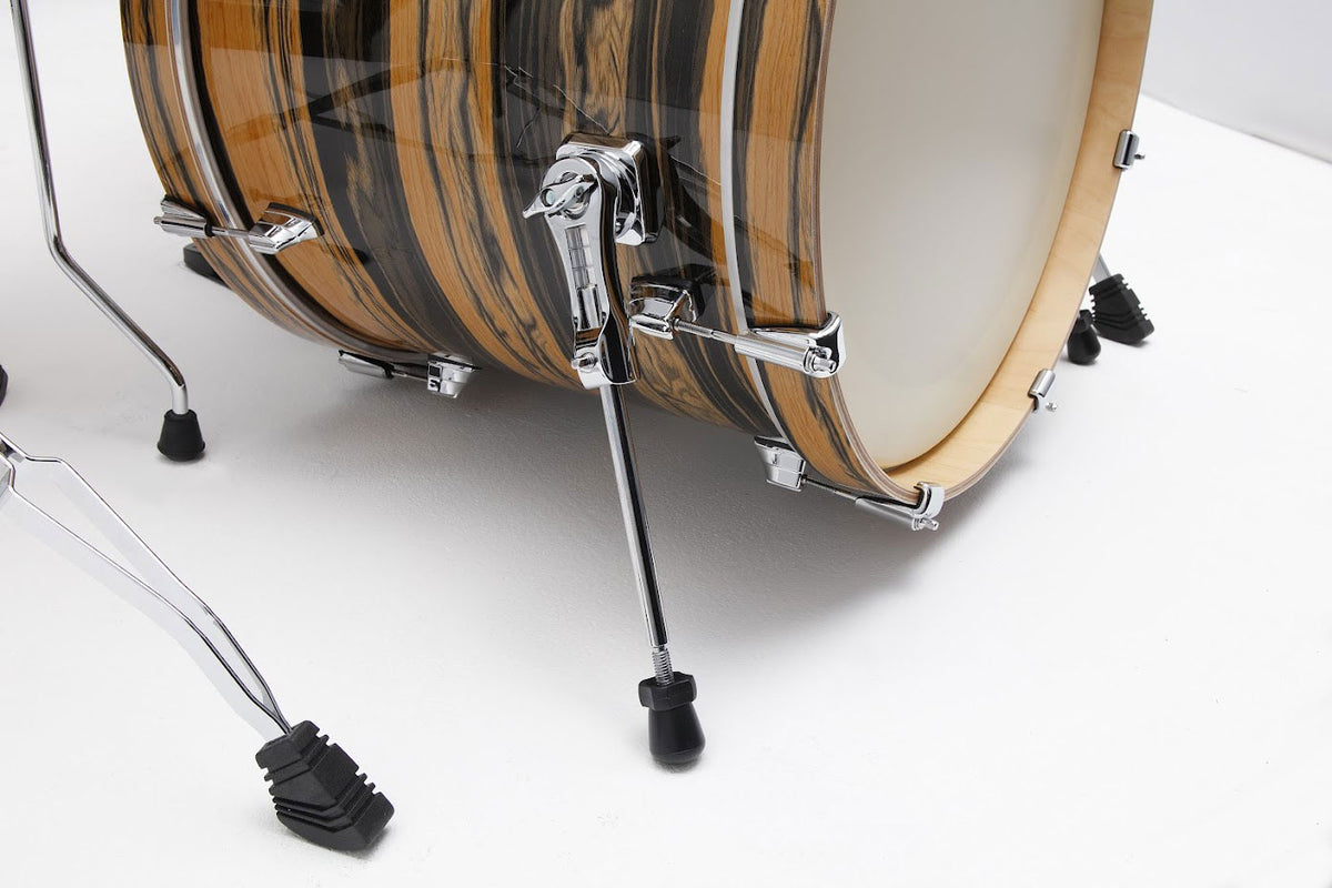 Superstar Classic Fusion 20 Natural Ebony Tiger Wrap + Hadware