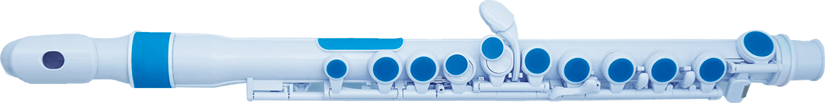 Nuvo Jflute Blanche et Bleue