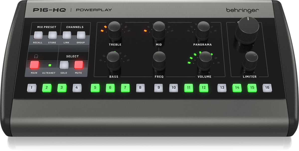 P16-HQ - Monitoring Mixer 16 Cannaux