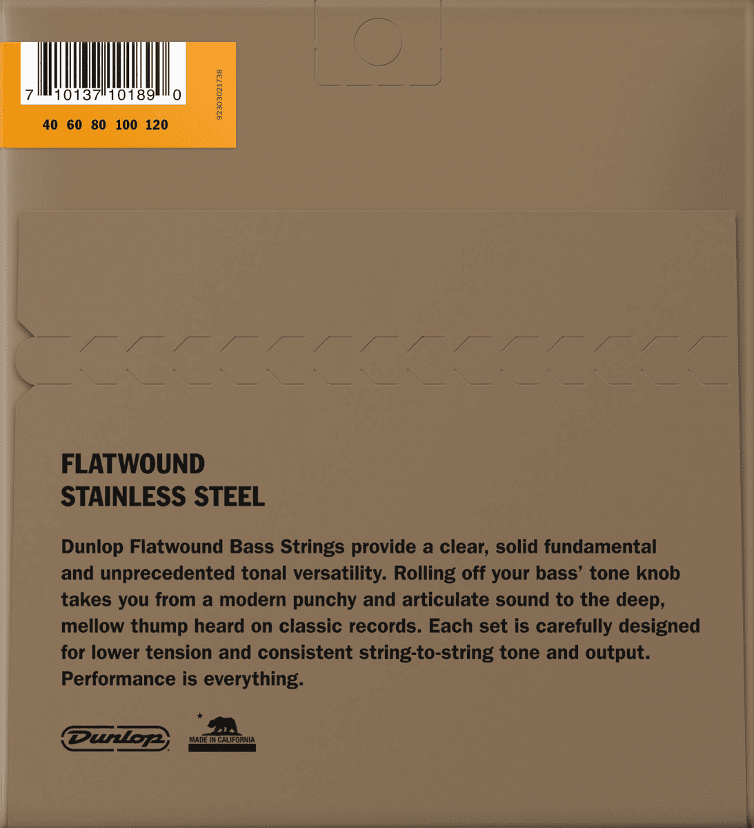 Cordes Basses Filets Plats Jeux Filets Plats Med. Scale 5C 40-120