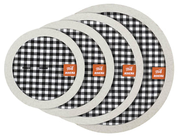 Muffins Feutre D'attenuation Set 10" 12" 14 16"