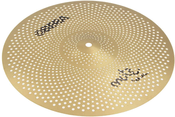 Crash 14" Mute - Cymbale Silencieuse - Finition Brass