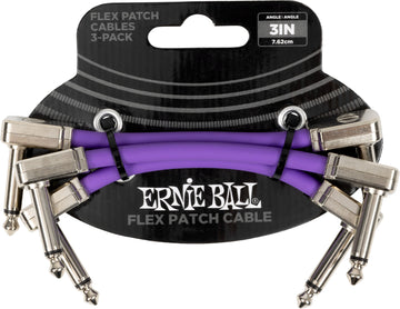 Cable Patch Flex 7,5Cm - Pack 3 Violet
