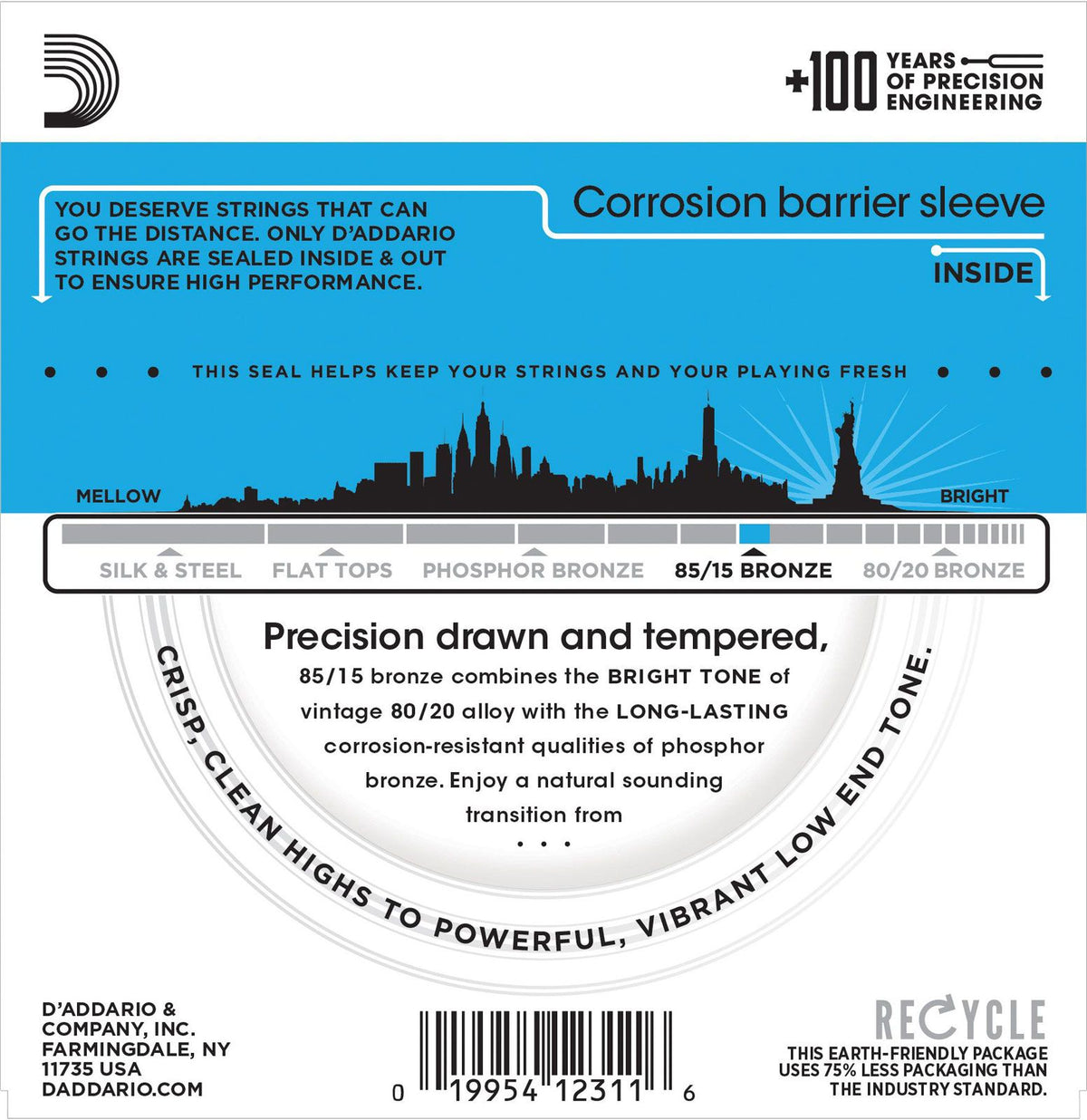 EZ940 85/15 Bronze 12C Light 10-50