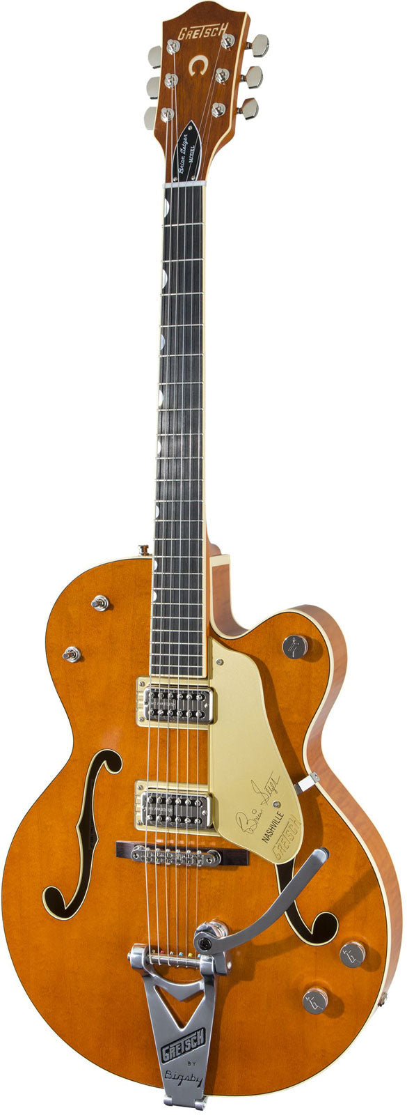 G6120T-BSSMK '59 "smoke" Nashville Signature Brian Setzer EB Smoke Orange