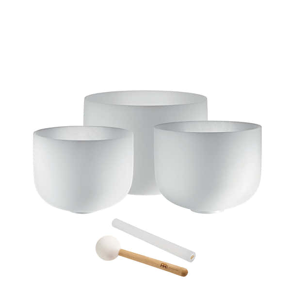 Set Singing Bowl Sonic Energy Crystal 432HZ