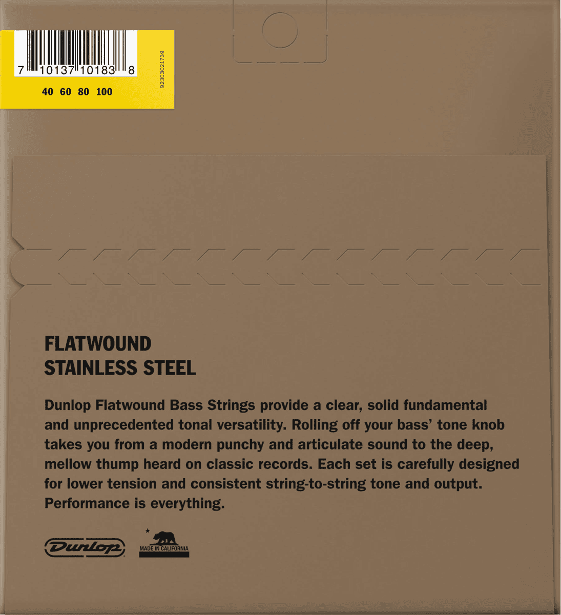 DBFS40100S Stainless Steel Filets Plats Short Scale 40-100